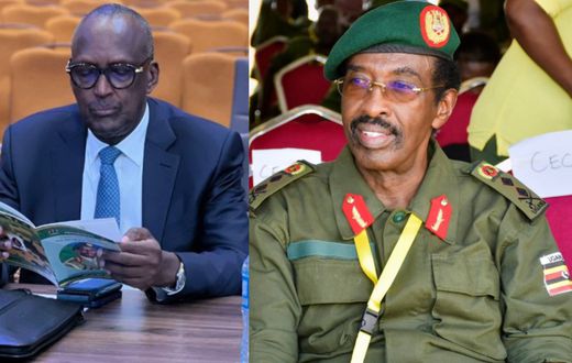 Generals Tumukunde and Muhwezi