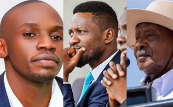 John Katumba, Bobi Wine and President Yoweri Museveni