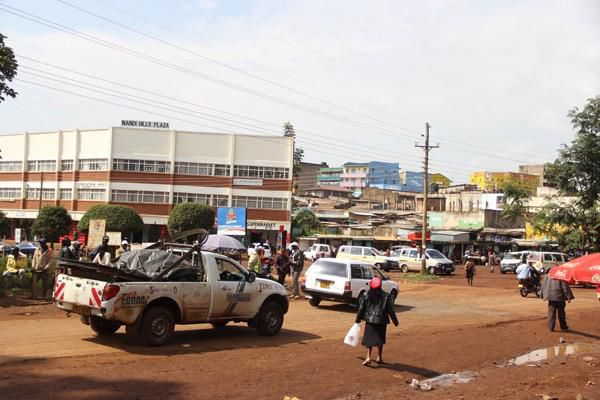 A view of Nandi Hills town in Nandi County