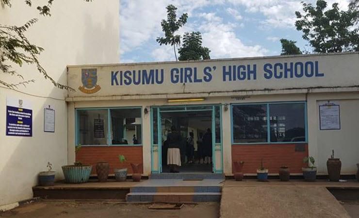 Kisumu Girls High School closed on July 2, 2018 following student unrests