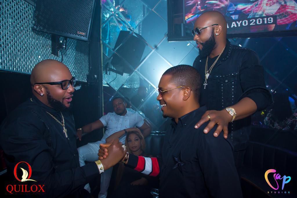 The king of night life's victory party