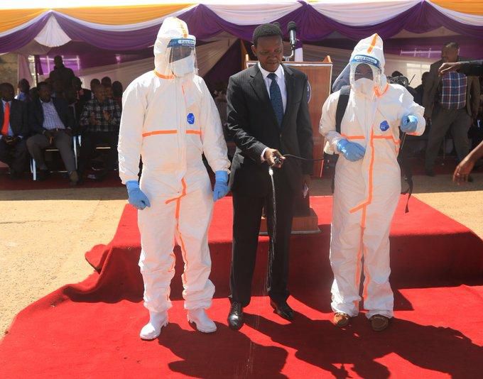 Governor Alfred Mutua gives update on quarentined Chinese nationals