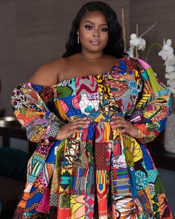 Ankara styles for plus size women (pinterest)