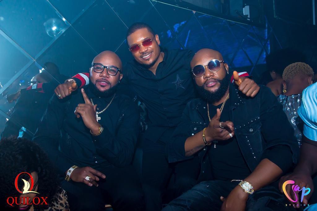 The king of night life's victory party