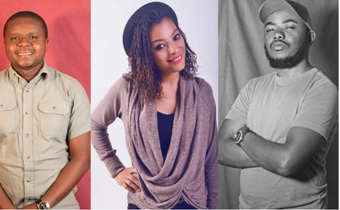 In house Pulselive team Martin Wachira, (Editor-in-Chief) , Nicolette White (Head of events and partnerships) and David Jerome, (Head of Social).