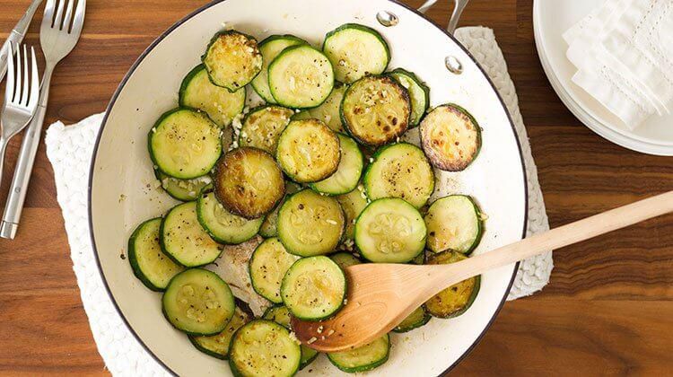 Cooked zucchini(Taste of Home)