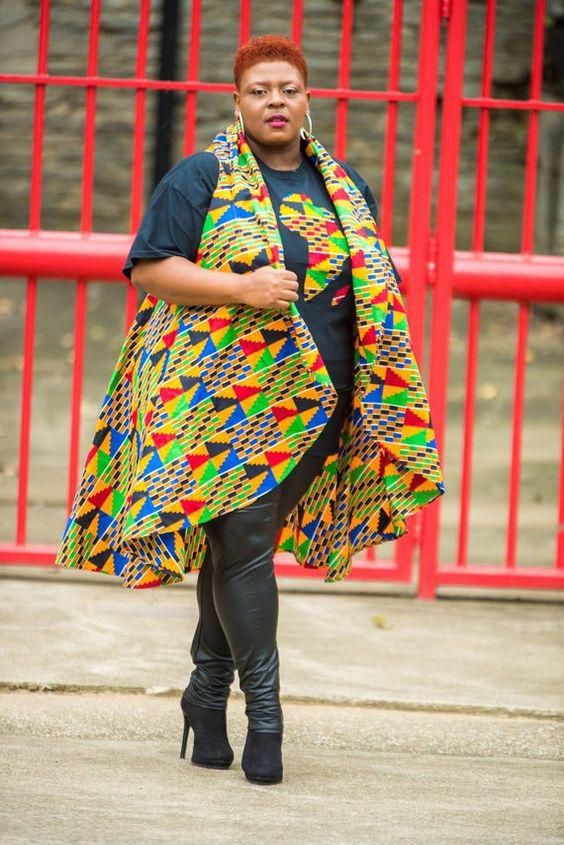 Ankara styles for plus size women (pinterest)