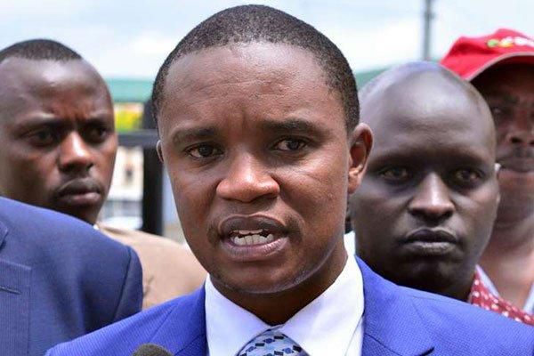 Molo Member of Parliament Kuria Kimani