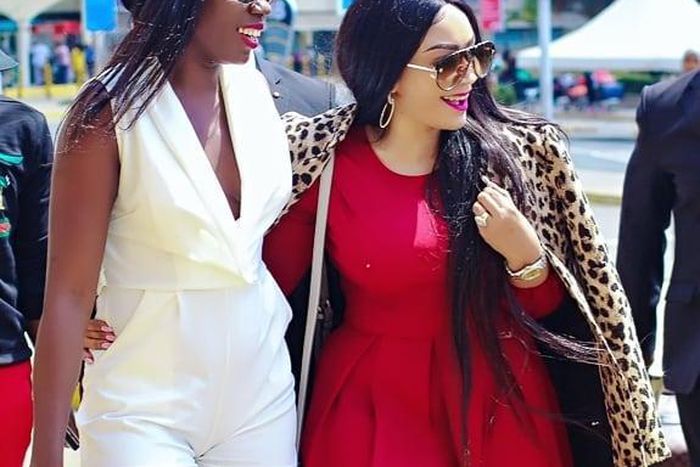 Zari Hassan with Akothee (Instagram)
