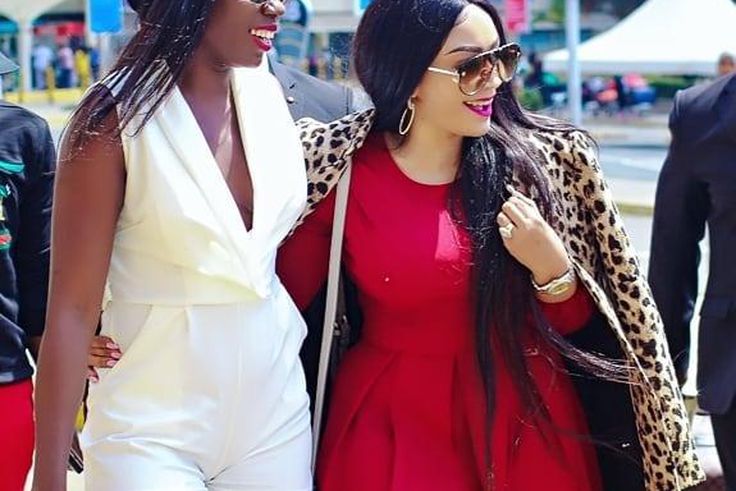 Zari Hassan with Akothee (Instagram)