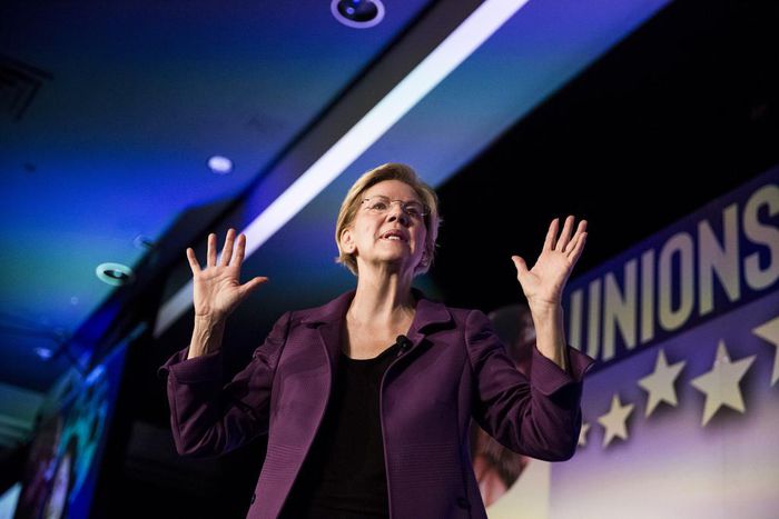 As Warren Rises, GOP Deploys an Old Tactic