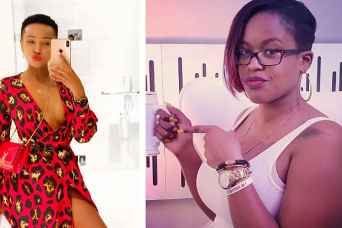 Huddah Mnroe and Kamene Goro