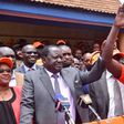 Imran Okoth with Raila Odinga