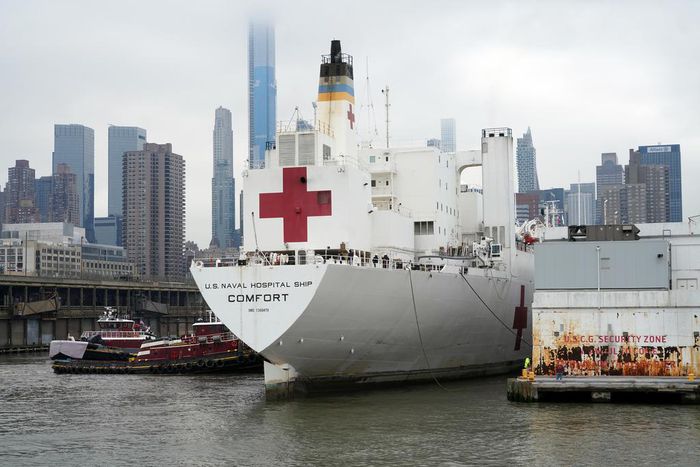 The 1,000-Bed Comfort Was Supposed to Aid New York. It Has 3 Patients.