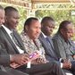 File image of DP William Ruto, Governor Jackson Mandago, Ferdinand Waititu, Stephen Sang and MP Justus Kizito Sang has called for thorough investigations into an alleged plot to assasinate the DP