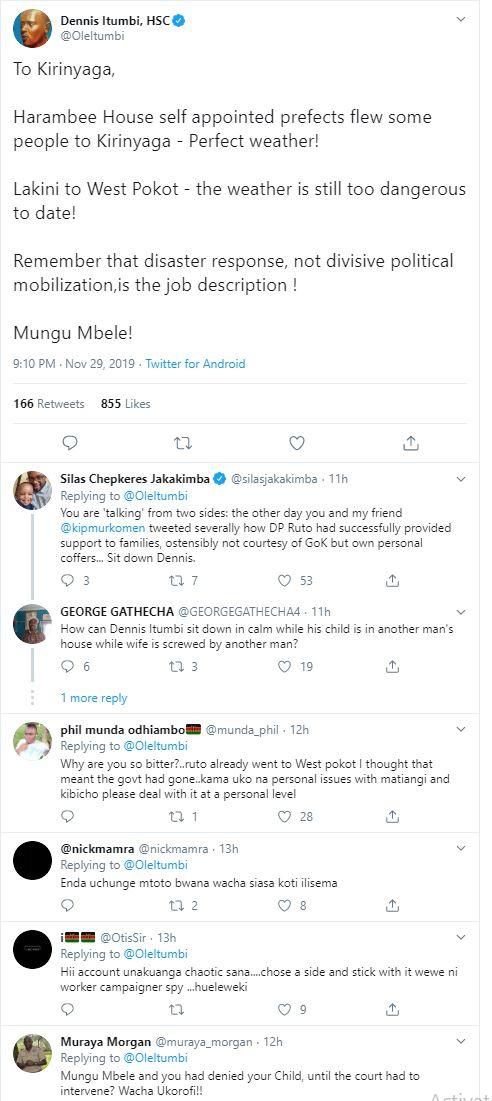 Itumbi’s attack on Matiang’i and celebration of Maina Kamanda’s humiliation backfires