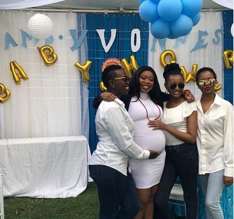 Amb. Yvonne Khamati treated to a surprise baby shower