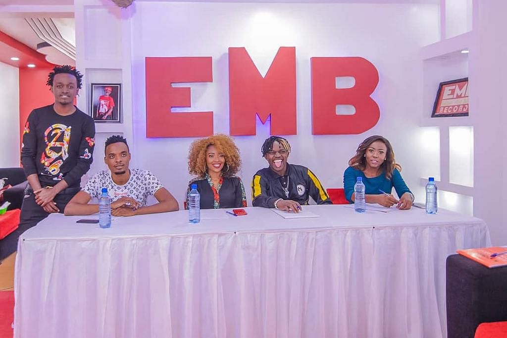 EMB Records's Bahati and Mr. Seed (Instagram)