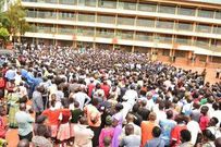 DP William Ruto in Kakamega Primary School