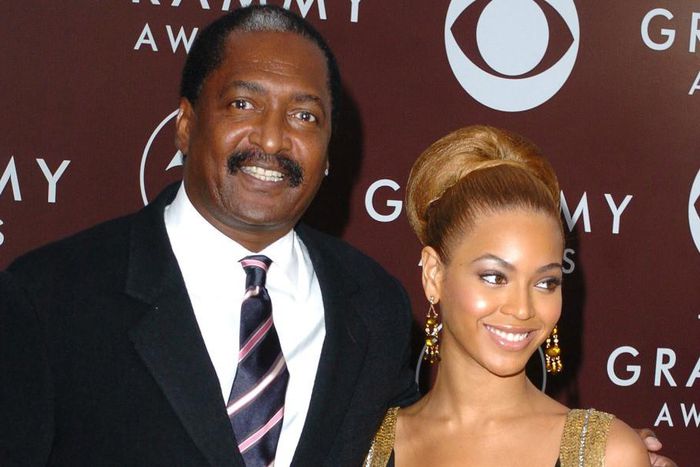 Matthew Knowles with his daughter Beyonce Knowles- Carter