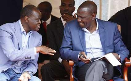 File image of Kiraitu Murungi with DP Ruto