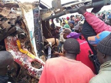 Fatal accident at Kipsombe bridge