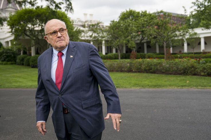 It's Giuliani on the Phone, But He Might Not Realize It
