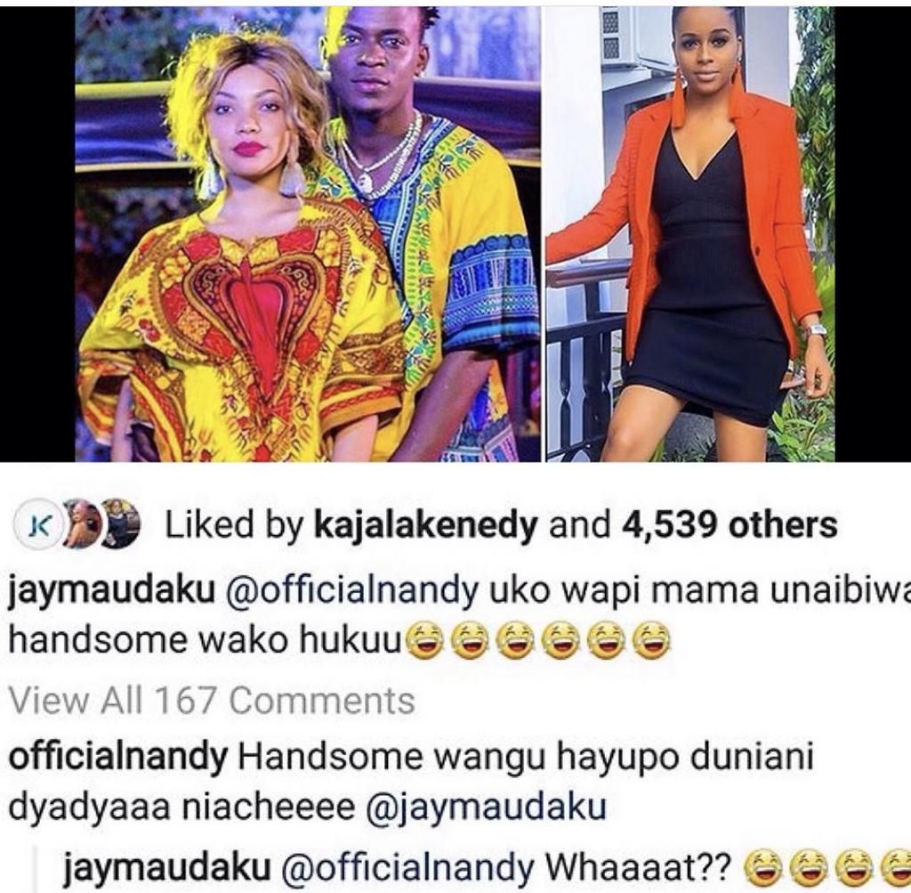 Nandy on dating Willy Paul (IG)