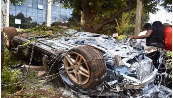 1 confirmed dead in grisly accident along Langata road