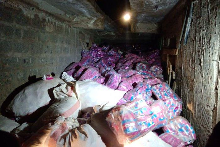 Police bust cartel repackaging expired GoK Sanitary Towels