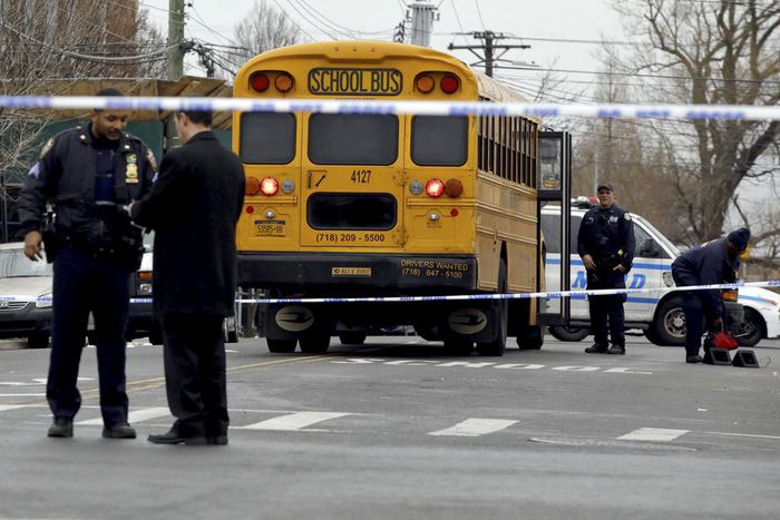 Girl, 10, Is Killed by School Bus in Brooklyn