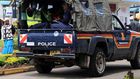 File image of a police vehicle ferrying suspects