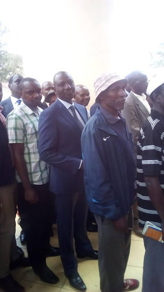 DP William Ruto, accompanied by son and daughters quietly registers for Huduma Namba in Lang'ata