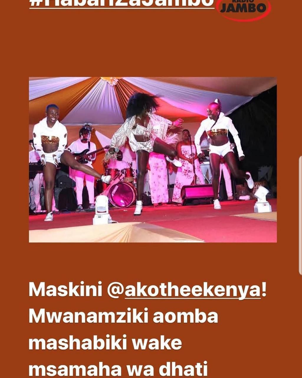 Akothee blasts radio station over “Maskini Akothee” remarks