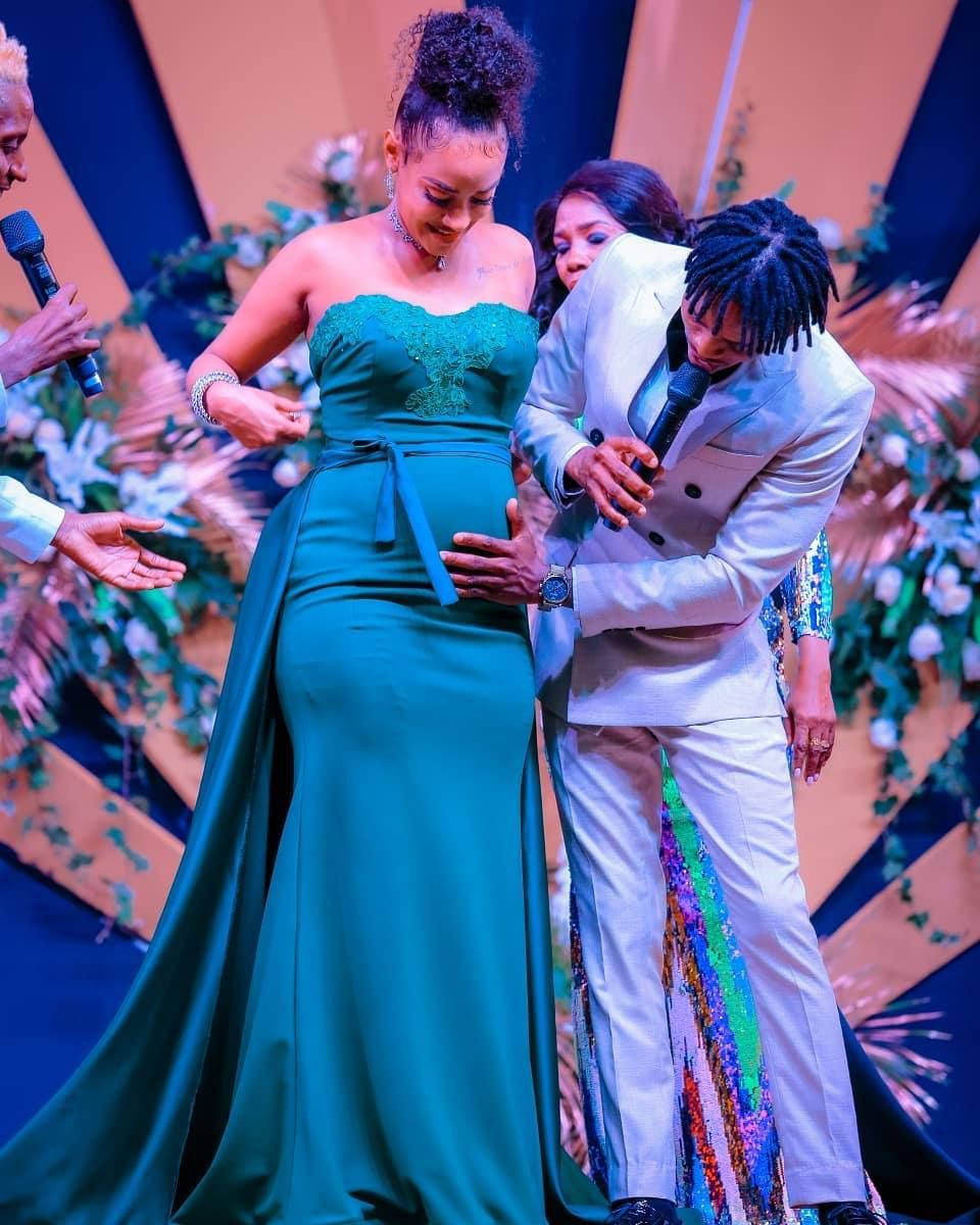 Diamond Platnumz with Tanasha Donna (Instagram)