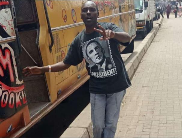 A photo of John Adan shared on social media platforms. He has reportedly sold off his land to support DP Ruto's 2022 bid