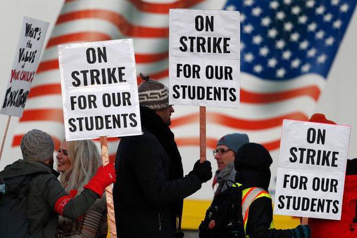 West Virginia teachers walk out (again) and score a win in hours