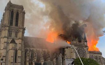 Notre Dame, the University, knows what it's like to be devastated by fire