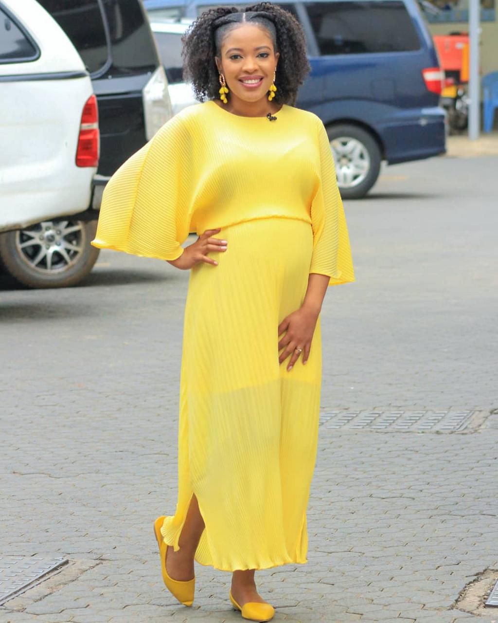 Kambua slaying maternity style