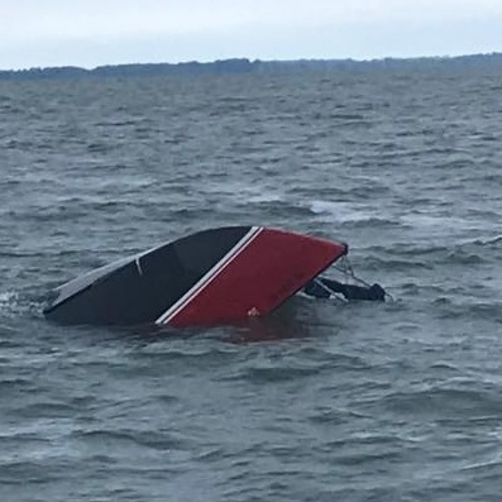 File image of a boat that capsized
