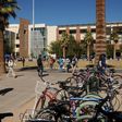 Two students charged after protesting border patrol event at University of Arizona