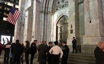 Man with two full gas cans arrested after trying to enter St. Patrick's Cathedral