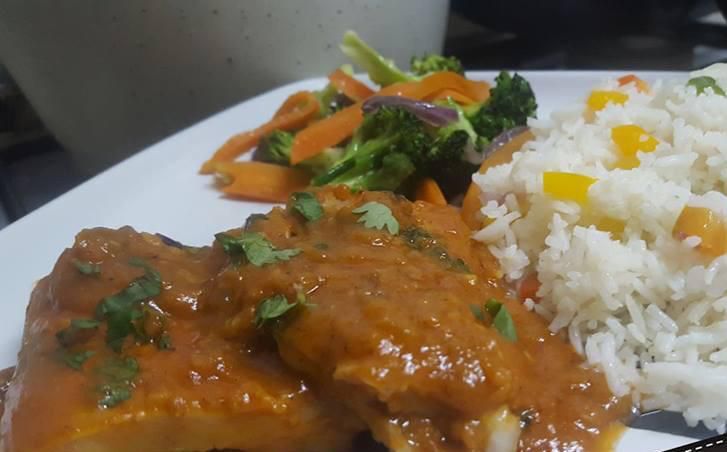 Fish curry, vegetable rice - Kui's Kitchen