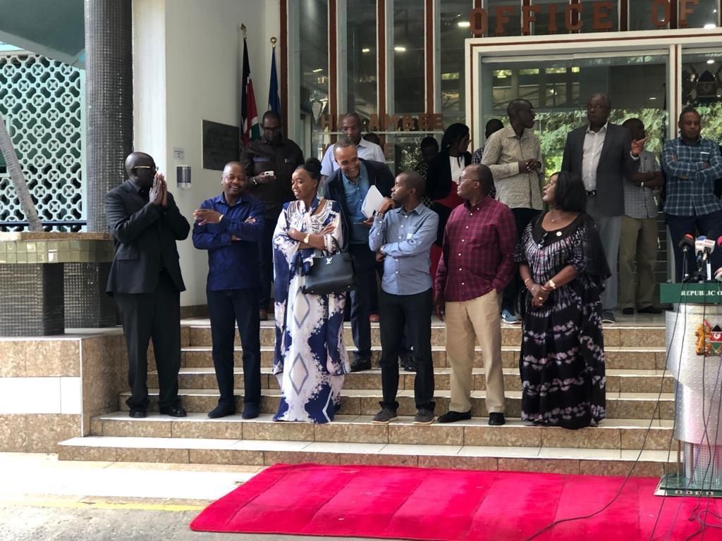 President Uhuru Kenyatta addresses the nation on te Coronavirus pandemic