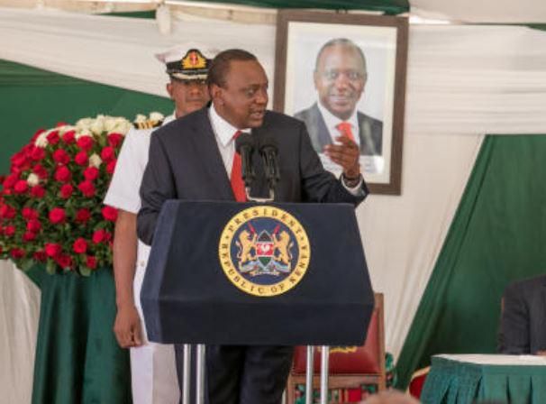 President Uhuru Kenyatta at the launch of Kenya’s 2nd Africa Peer Review Mechanism (APRM) on Friday