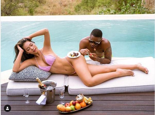 Juma Jux with his new Bae Nayika