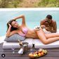 Juma Jux on vacation with Huddah Monroe, amid breakup reports with Mzungu girlfriend