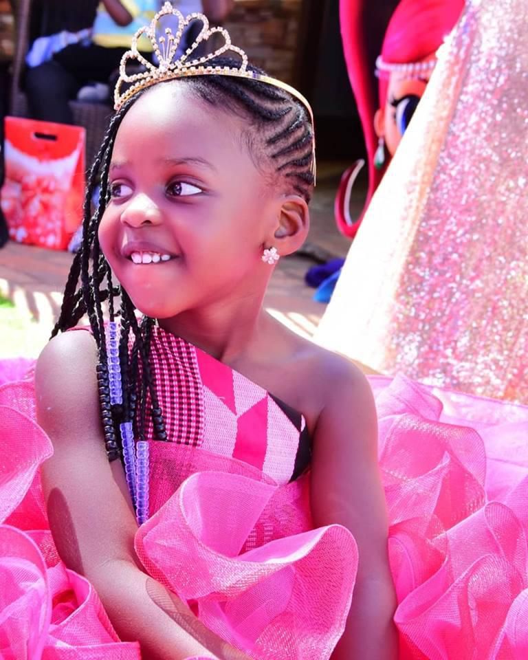 Amaal smiling at her birthday