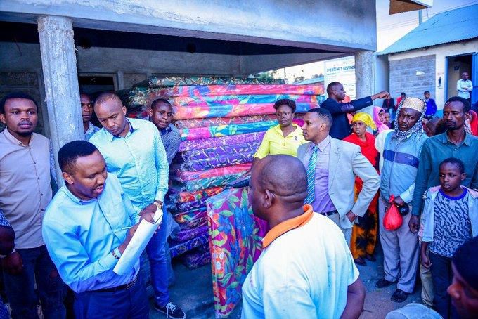 MP Jaguar donates mattresses to Industrial Area Prison
