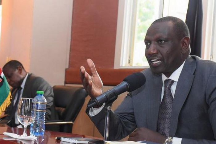 File image of DP Ruto at a past event